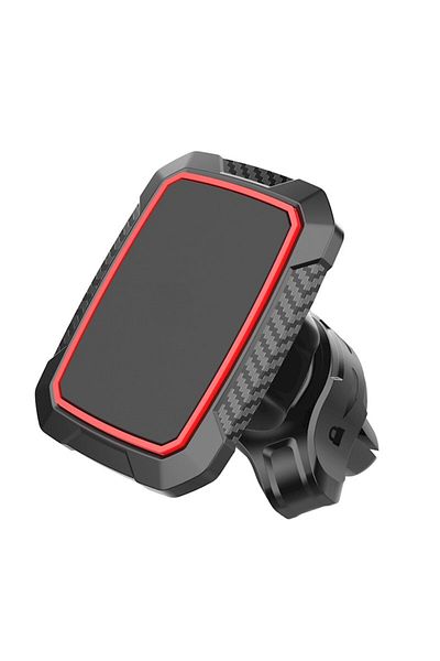 OEM Suport magnetic auto, grilă de ventilație, universal, reglabil, rotație 360 de grade, negru