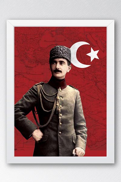 Saturn Nuri Pasha Framed Painting - Nuri Killigil