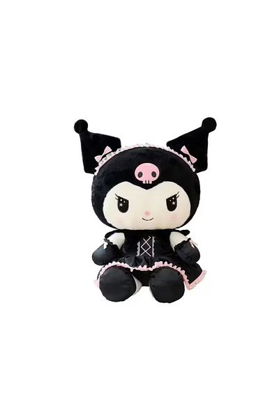 MOAWAVE Kuromi doll from the Hello Kitty Sanrio series, plush with dress, 35cm MOAWAVE™