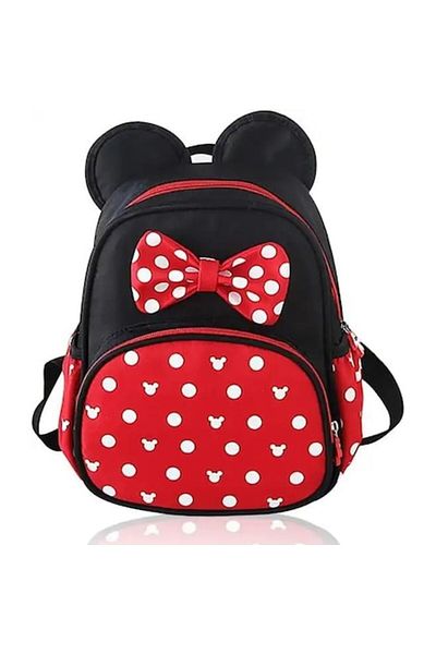 SOLLUXE Minnie Mouse Backpack for Preschool Kids, Nursery, Kindergarten, Waterproof