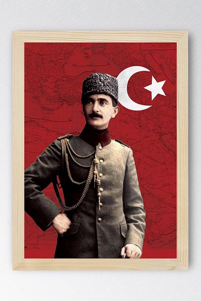 Saturn Nuri Pasha Framed Painting - Nuri Killigil