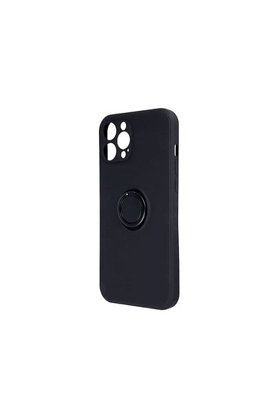 OEM Protective Case Compatible with Apple iPhone 14 Pro Max, Silicone, Magnetic Ring with Stand Function