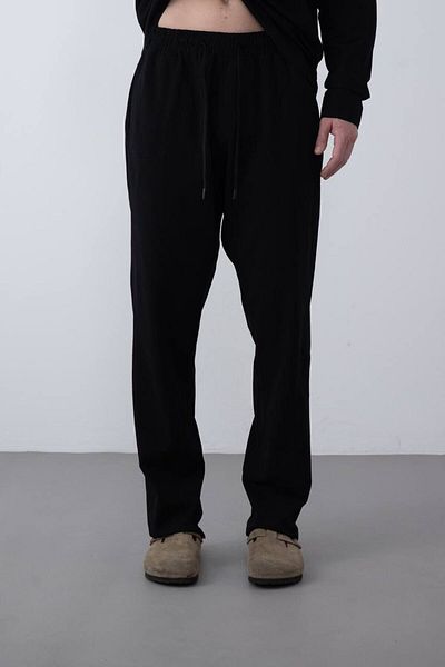 TÜZeMEN Baggy Boy Textured Casual Pants