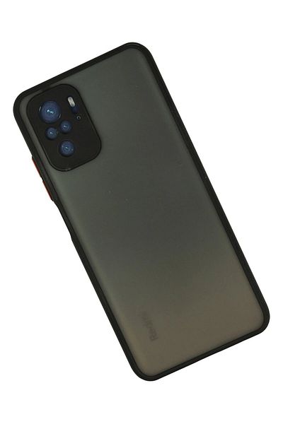 CepteToptan غطاء حماية سيليكون مونتريال لهاتف Xiaomi Redmi Note 10 - أسود - MKİ2109-3297