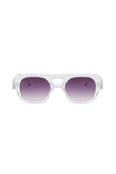 Toz Vintage Gravina White Vintage & Retro Unisex Sunglasses