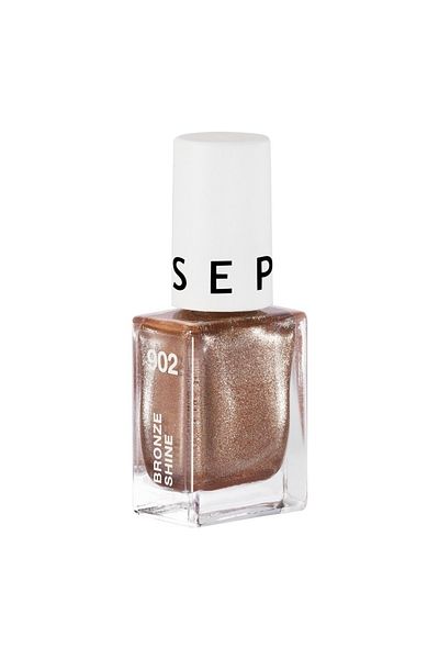 SEPHORA COLLECTION Nail Polish 902 Bronze Shine – Metallic Bronze Finish, Long-Lasting Wear