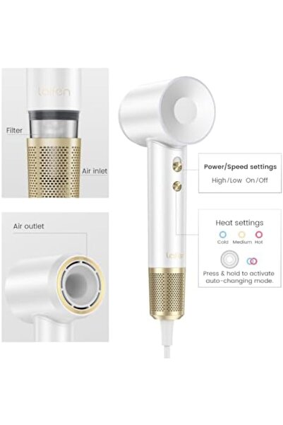 Laifen Hair Dryer - Swift Premium (Golden pink)