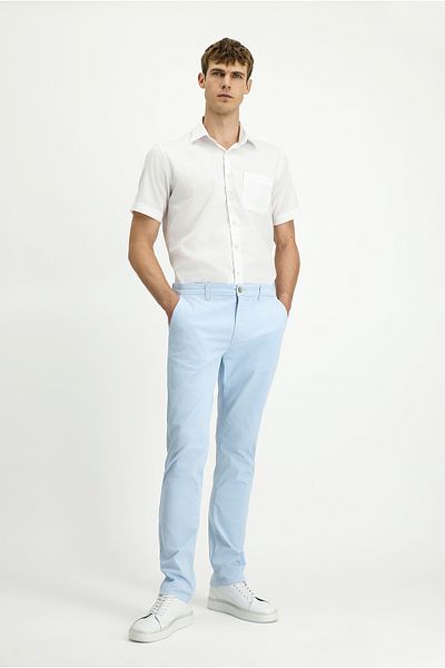 Kiğılı Regular Fit Lycra Canvas / Chino Pants