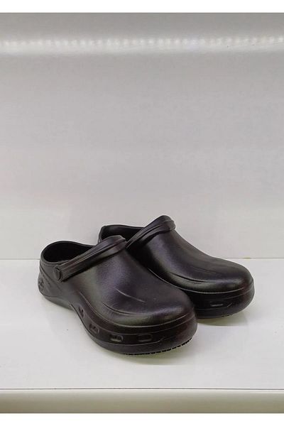 awix Unisex Anti-Slip Sole(Src and Sra) Work Safety Black Slippers with Ce Certificate and En Iso 20345 Certification