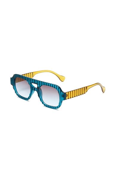 Toz Vintage Gravina Blue Vintage & Retro Unisex Sunglasses