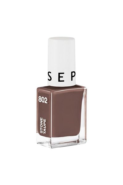 SEPHORA COLLECTION Nail Polish 802 Stone Taupe – Long-Lasting, Chip-Resistant Glossy Finish