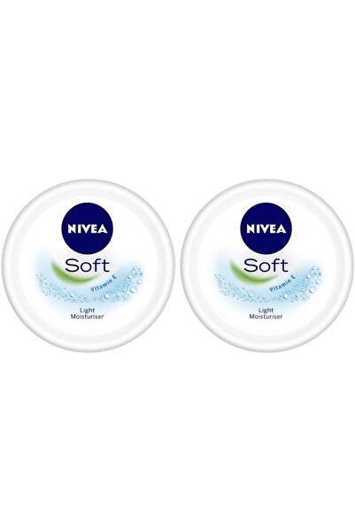 NIVEA Soft Light Moistirising Cream, 300 ml (Pack of 2)
