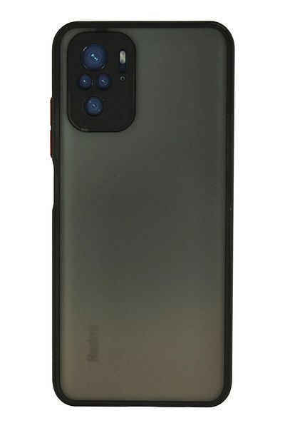 CepteToptan غطاء حماية سيليكون مونتريال لهاتف Xiaomi Redmi Note 10 - أسود - MKİ2109-3297
