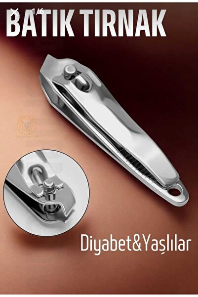 SEVRU Tırnak Makası Profesyonel Eğimli Sivri Uçlu Yan Kesimli Tırnak Batık Te...