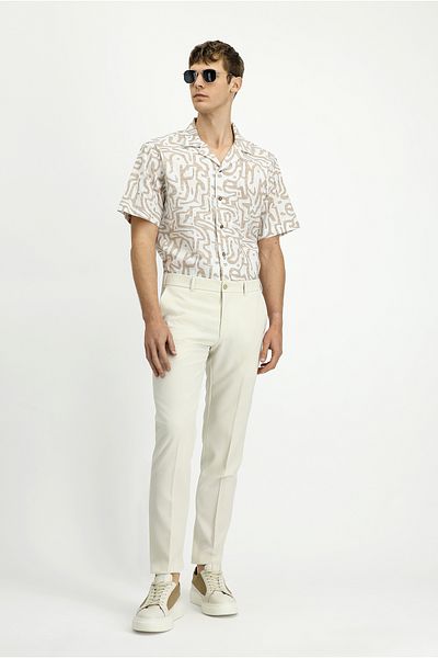 Kiğılı Slim Fit Slim Fit Lycra Classic Fabric Trousers