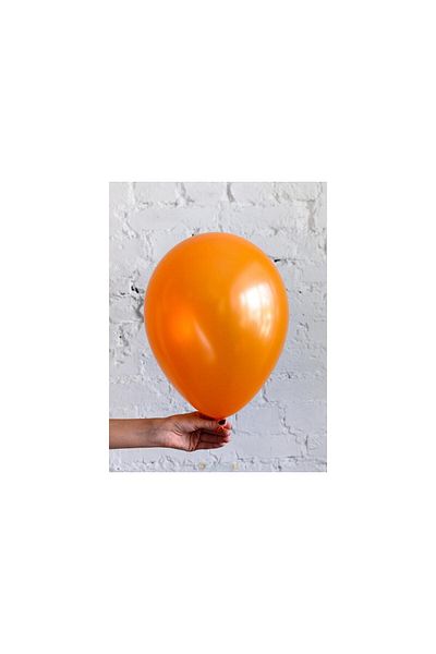 AKTEZ-EL Metallic Orange 10 Balloons
