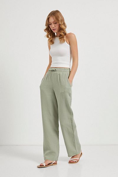 Arma Life Armalife 7051 elastic waisted muslin women's pants
