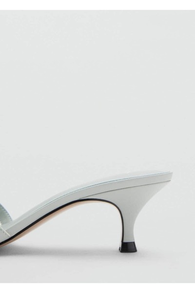 MANGO Woman Kitten topuklu bantlı sandalet