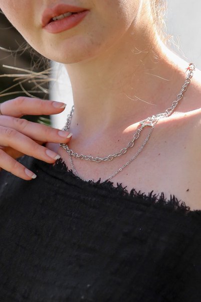 Chiccy Stone Star Necklace
