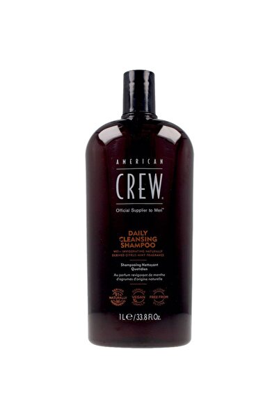 American Crew Daily cleansing, Hair shampoo, For revitalization, 1000 ml