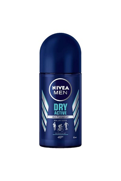 NIVEA Men's Antiperspirant Roll-On, Nivea, Dry Fresh, 50 ml
