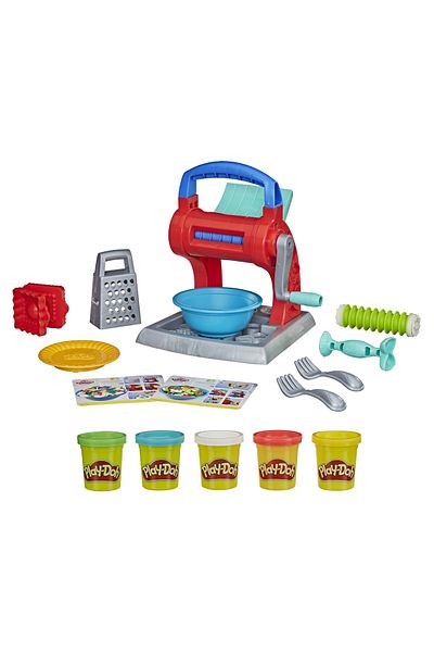 miss marquez Set de pastă de modelat Playdoh Noodle Party, Hasbro, multicoloră (5 piese)