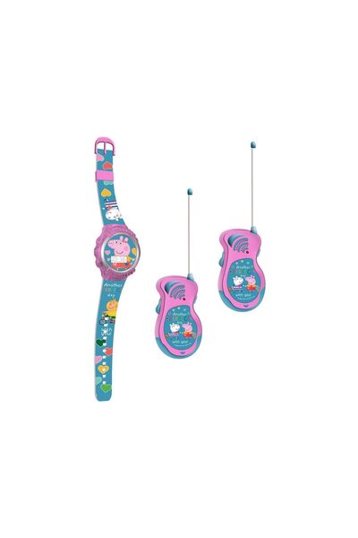 Peppa Pig PP17047 Set walkie-talkie cu ceas
