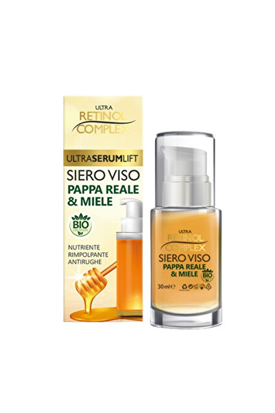 PLARIUM Ser cu retinol și miere și lăptișor de matcă, Apiarium, 30 ml