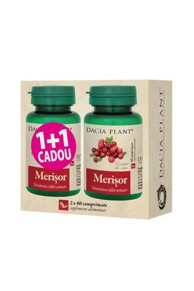 Dacia Plant Supliment alimentar cu merișoare, Dacia Plant, 120 capsule