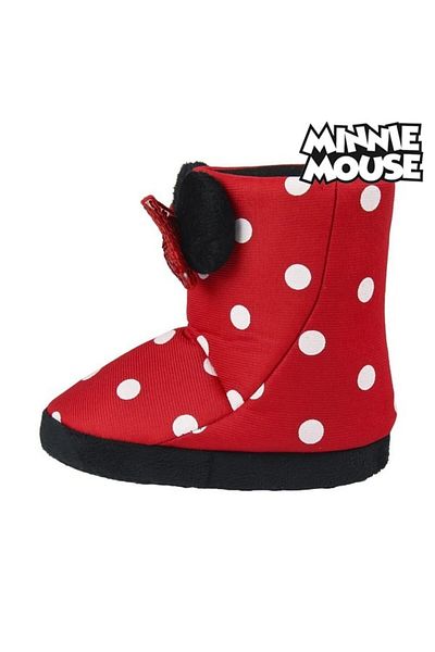 Disney Minnie Mouse House Slippers, Red, 28-29 EU