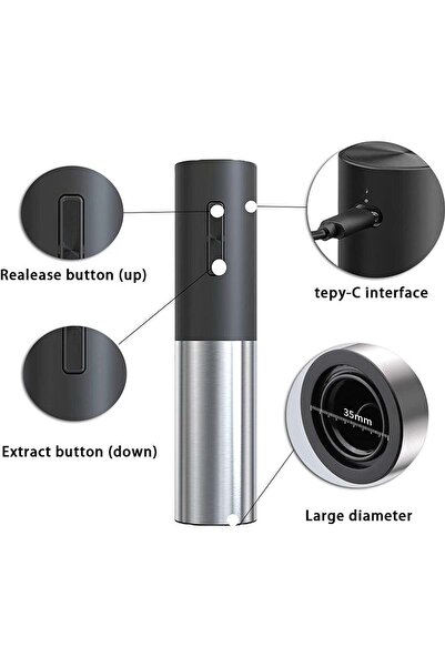 divendi-ro Tirbuson Electric 4 in 1 Set, Powered by USB Cable