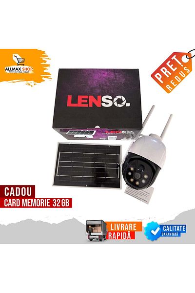 OEM Camera Supraveghere LENSO 4G + CARD 32GB