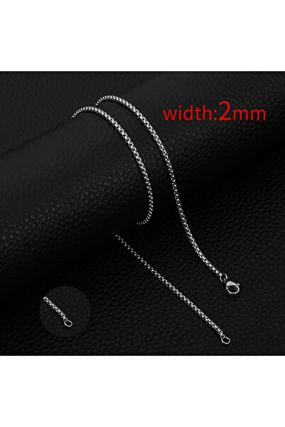 Choice19 قلادة رجالية كلاسيكية من سلسلة الحبل من HIYEE بطول 50 سم، HC0012S2MM...