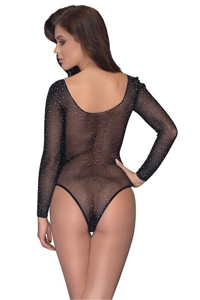 Comelly Collection Black Lace Bodysuit, Cottelli Collection