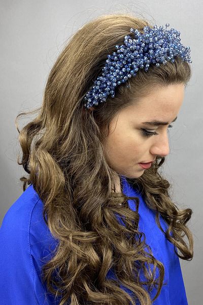 Hayalperest boncuk Pollux Crystal Stone Henna and Bridal Crown