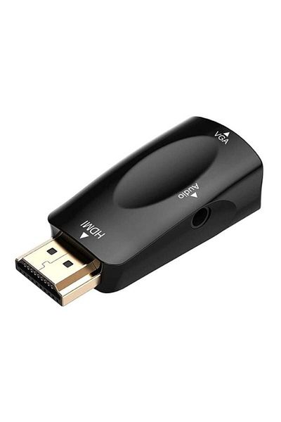 divendi-ro HDMI to VGA Adapter,Compatible with smartphones and tablets - Black