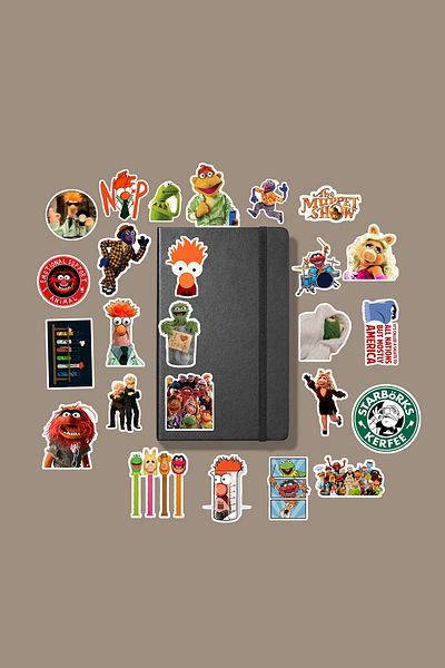 MS Major Selection Muppet Show Sticker Pack /Bullet Journal Notebook Sticker Journal Laptop Sticker