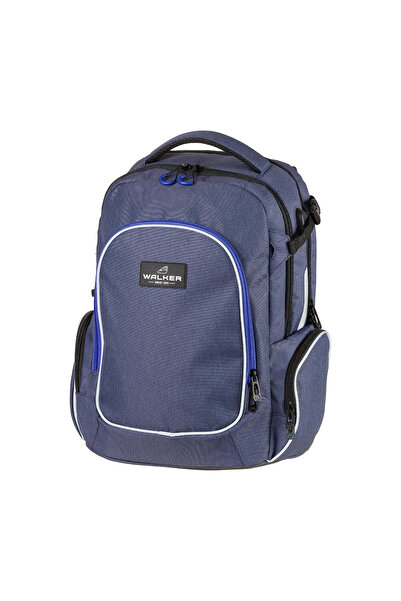 walker School bag for teenagers, Campus Evo Blue Ivy Blue, Walker, 32 x 46 x ...