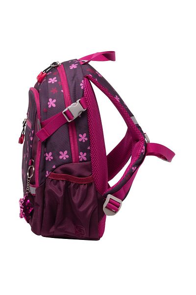 Schneiders Rucsac Clasa Pregatitoare Berry Blossom Visiniu, Kids, 25 X 35 X 12 Cm, 11 L, Visiniu