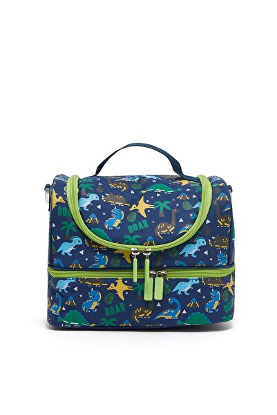 R&B حقيبة غداء للأولاد باللون الأزرق الداكن