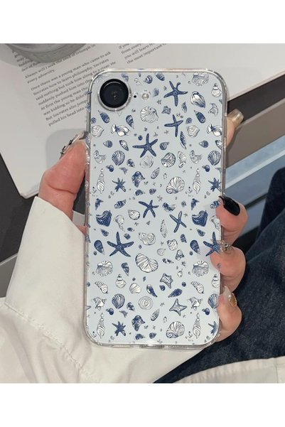 enfein Balporsuku Compatible with iPhone 16E Transparent Design Cover Omn01 P...