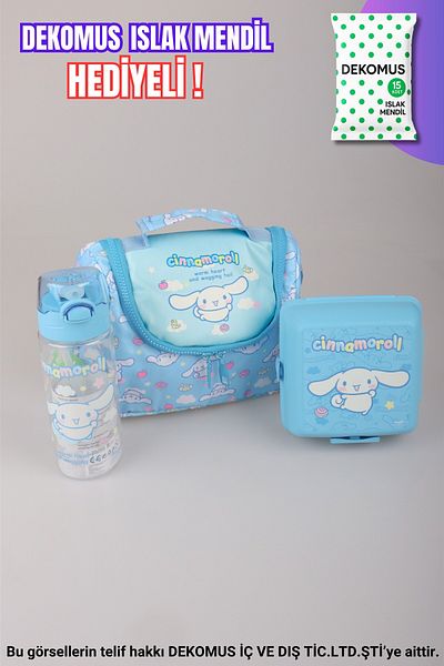 Cınnamoroll New Season Licensed Cinnamorol "Skyroll Collection" Lunch Box with Thermos, 500 ml Ma