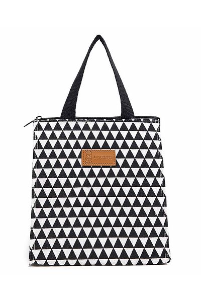 R&B Black LUNCH BAG