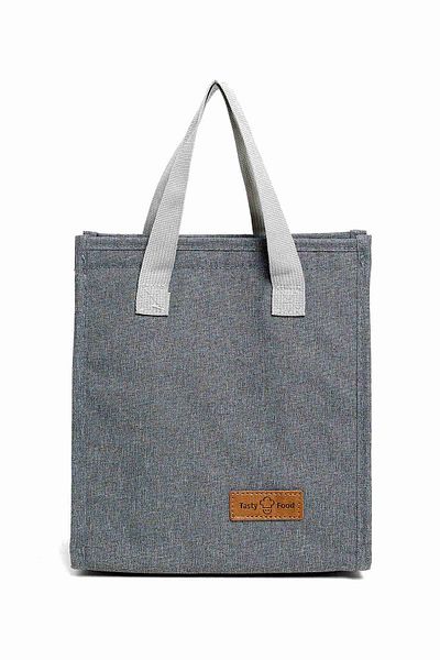 R&B Grey LUNCH BAG