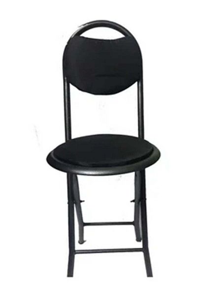 Generic Folding Chair For Trips And Prayer Black
