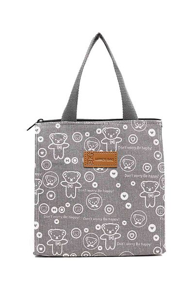 R&B Grey LUNCH BAG
