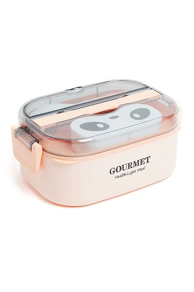 R&B Pink School Lunch Box