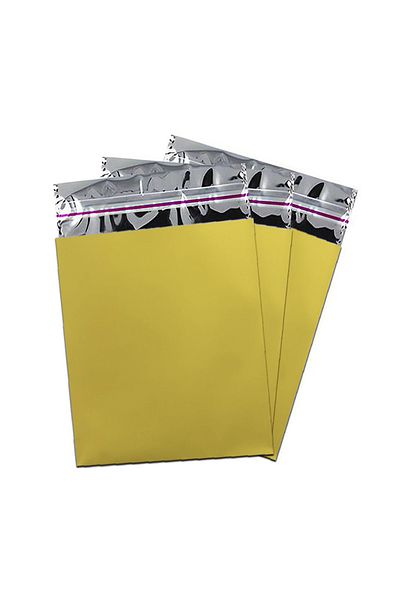 ALPJOY Metallized Bag Luxury 50Pcs 40X60 Gold
