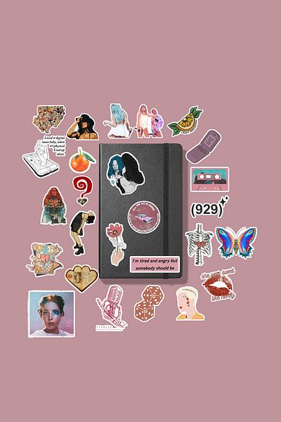 MS Major Selection Halsay Sticker Pack/Bullet Journal Notebook Sticker Agenda Laptop Sticker