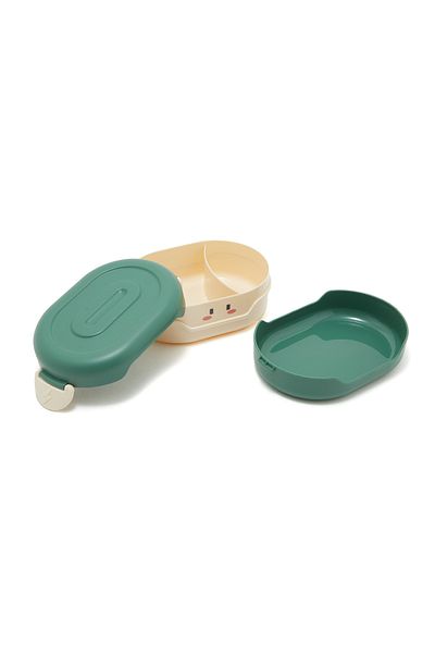 R&B Green Lunch Box